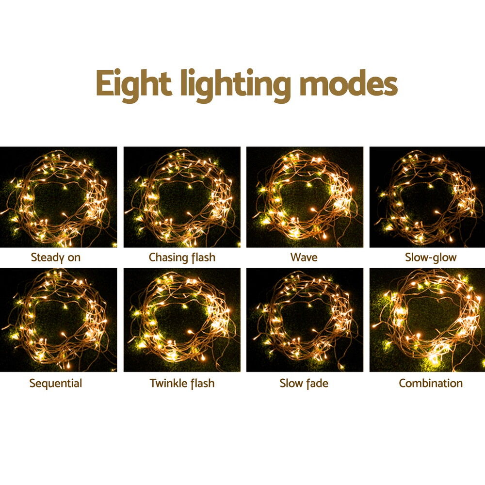32M Christmas Lights Icicle String Light 960 LED Decor Warm White Price
