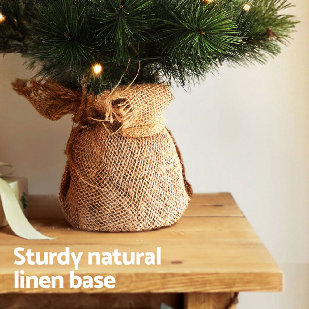 Tabletop Christmas Tree 60CM 8 Light Modes Timer Function Price