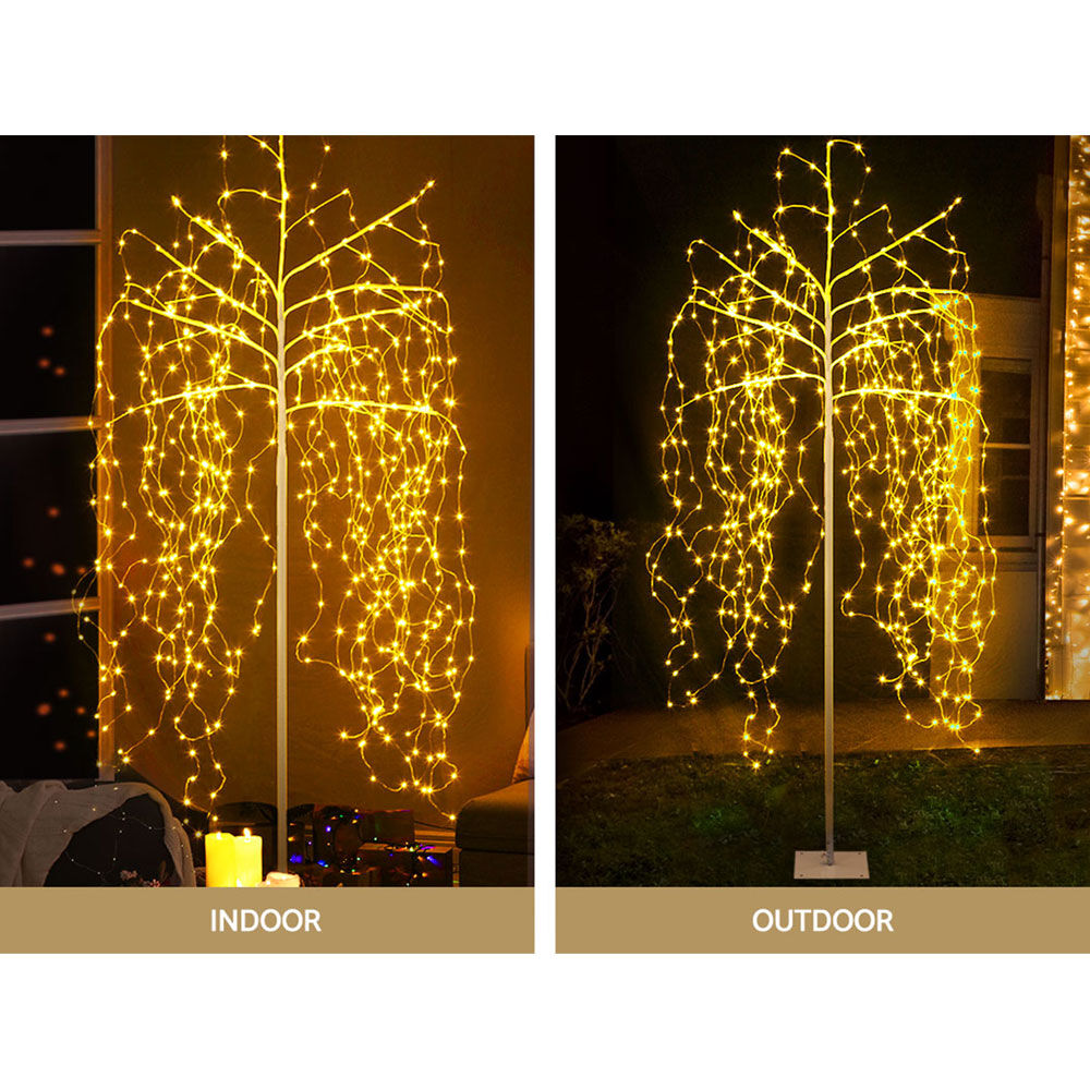 Solar Christmas Tree 2.1m String Lights 600 LED Xmas Trees Price