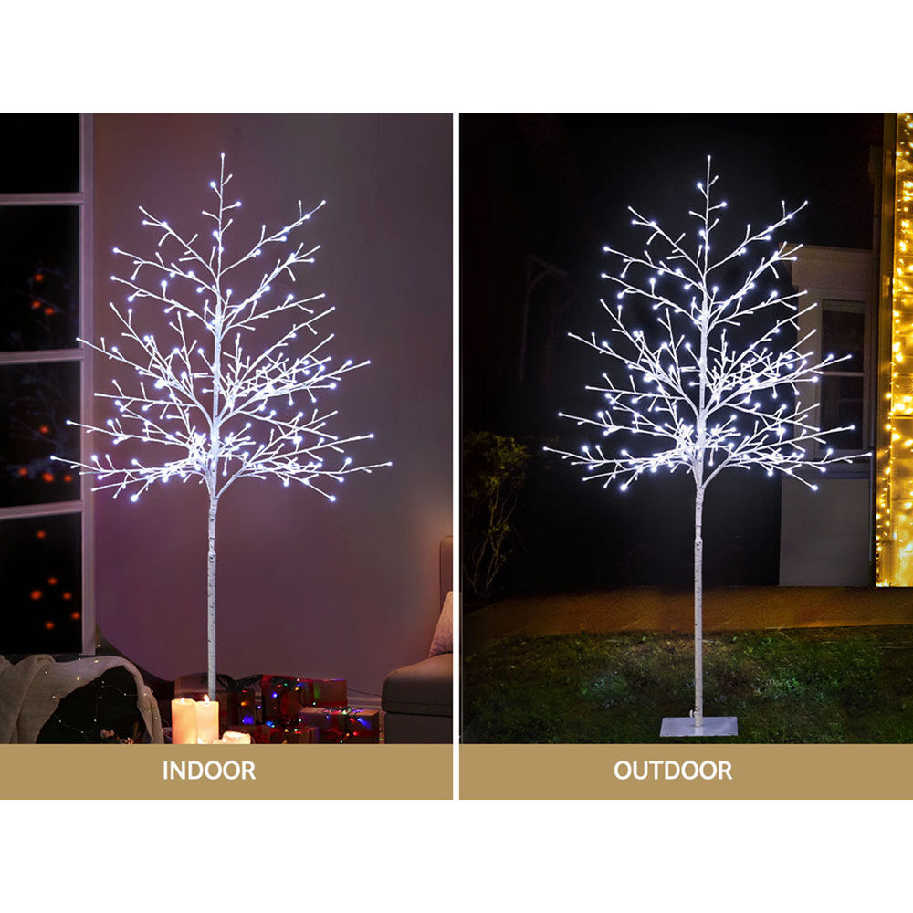Solar Christmas Tree 1.5m Twigs 304 LED Lights Xmas Tree Price