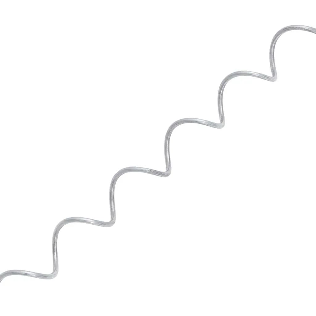 Gabion Spirals 24 pcs Galvanised Steel 100 cm Price