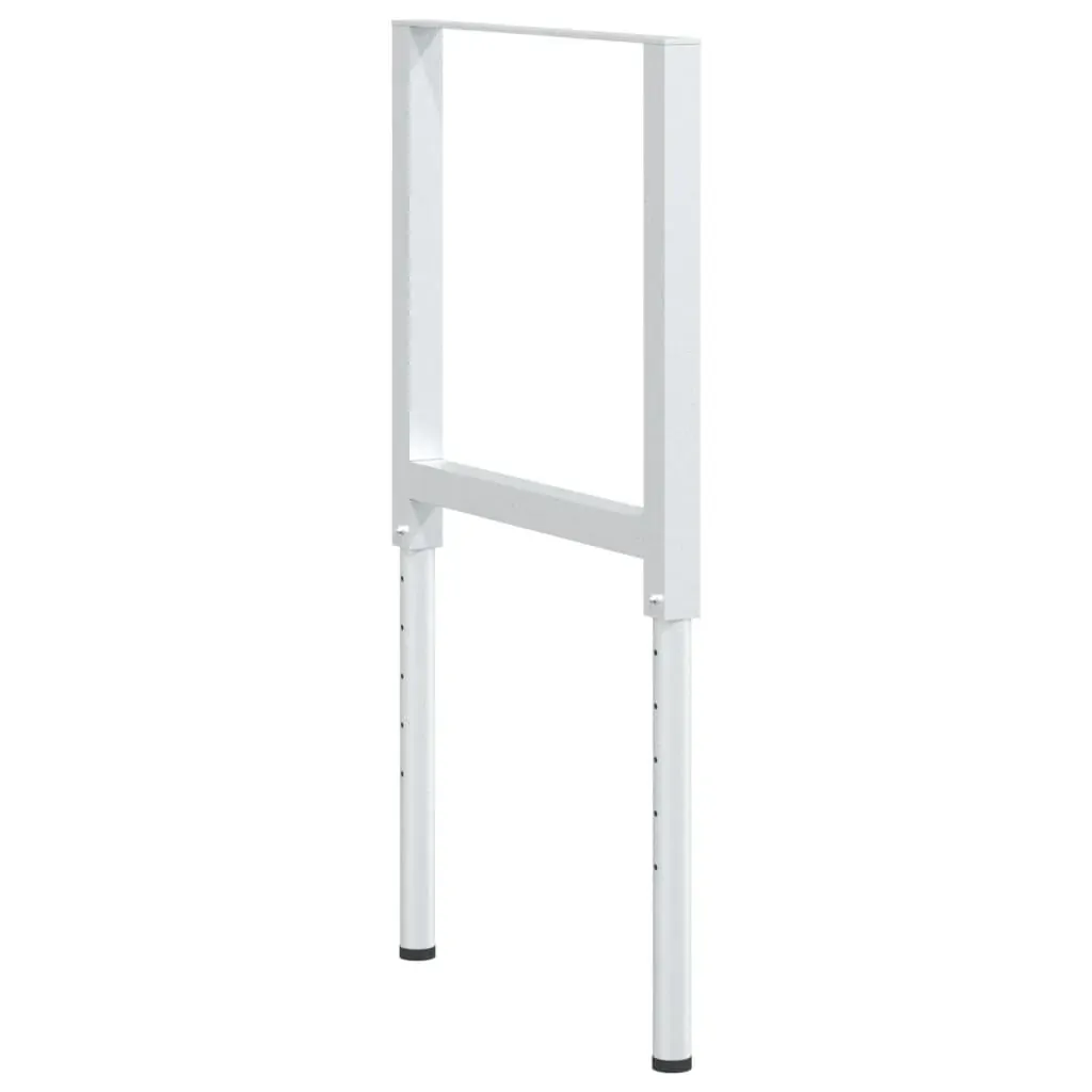 Adjustable Work Bench Frames 2 pcs Metal 55x(69-95.5) cm Grey Price