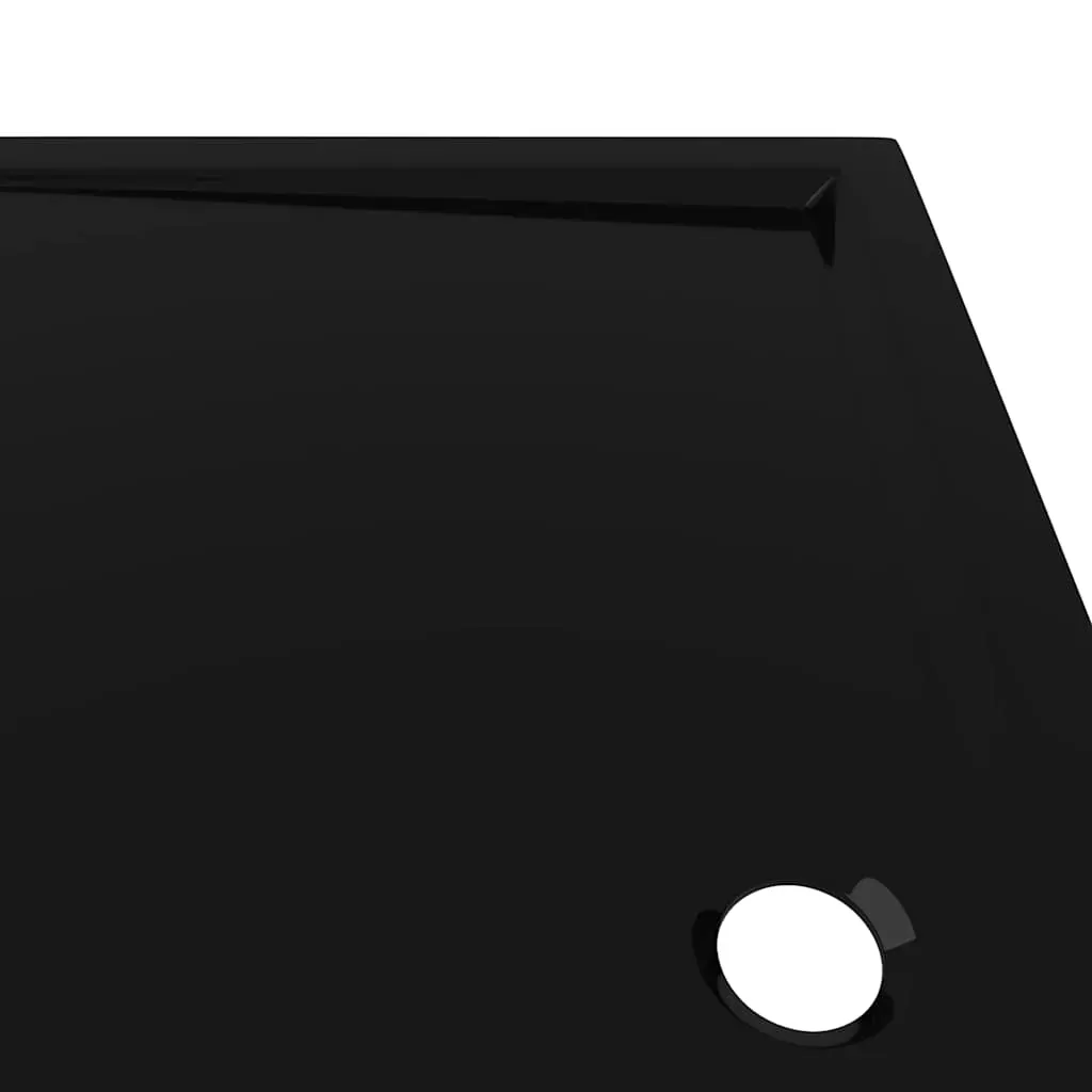Rectangular ABS Shower Base Tray Black 70x120 cm Price