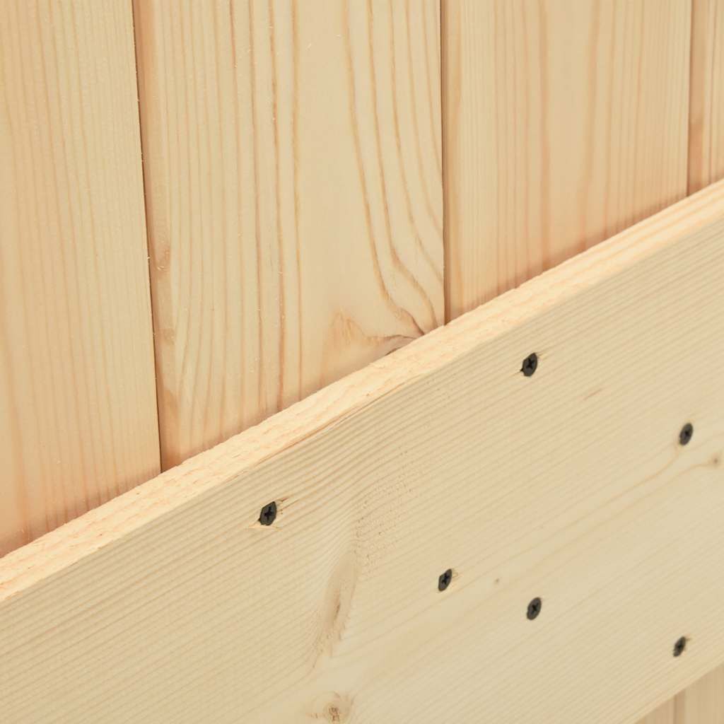 Door NARVIK 100x210 cm Solid Wood Pine Price