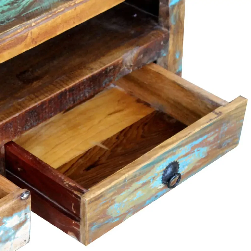 TV Cabinet with 3 Drawers Solid Reclaimed Wood Price