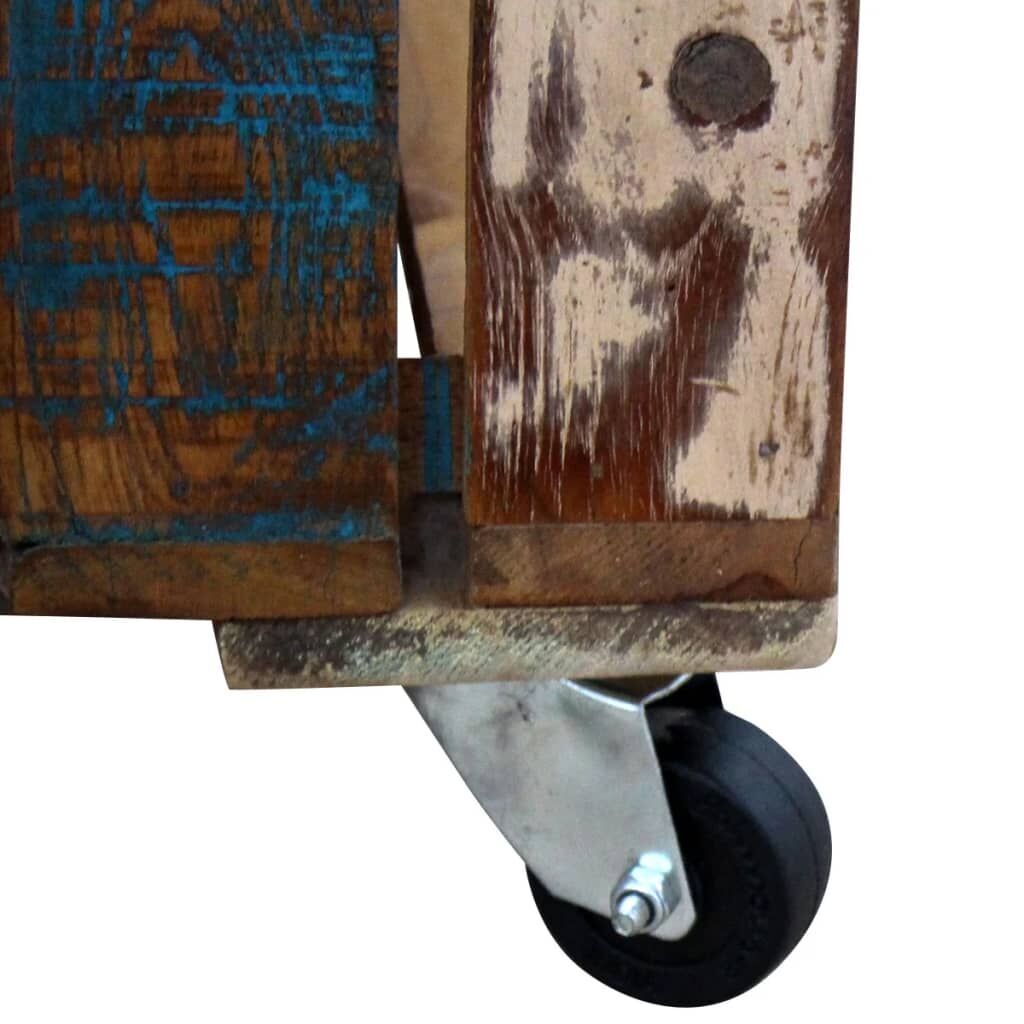 Coffee Table Solid Reclaimed Wood 70x70x35 cm Price