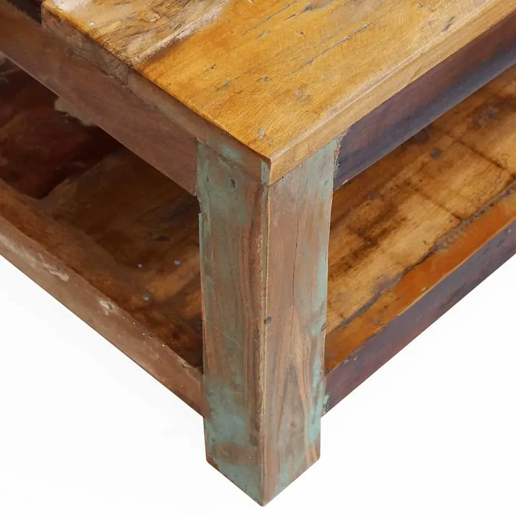 Coffee Table Solid Reclaimed Wood 90x45x35 cm Price
