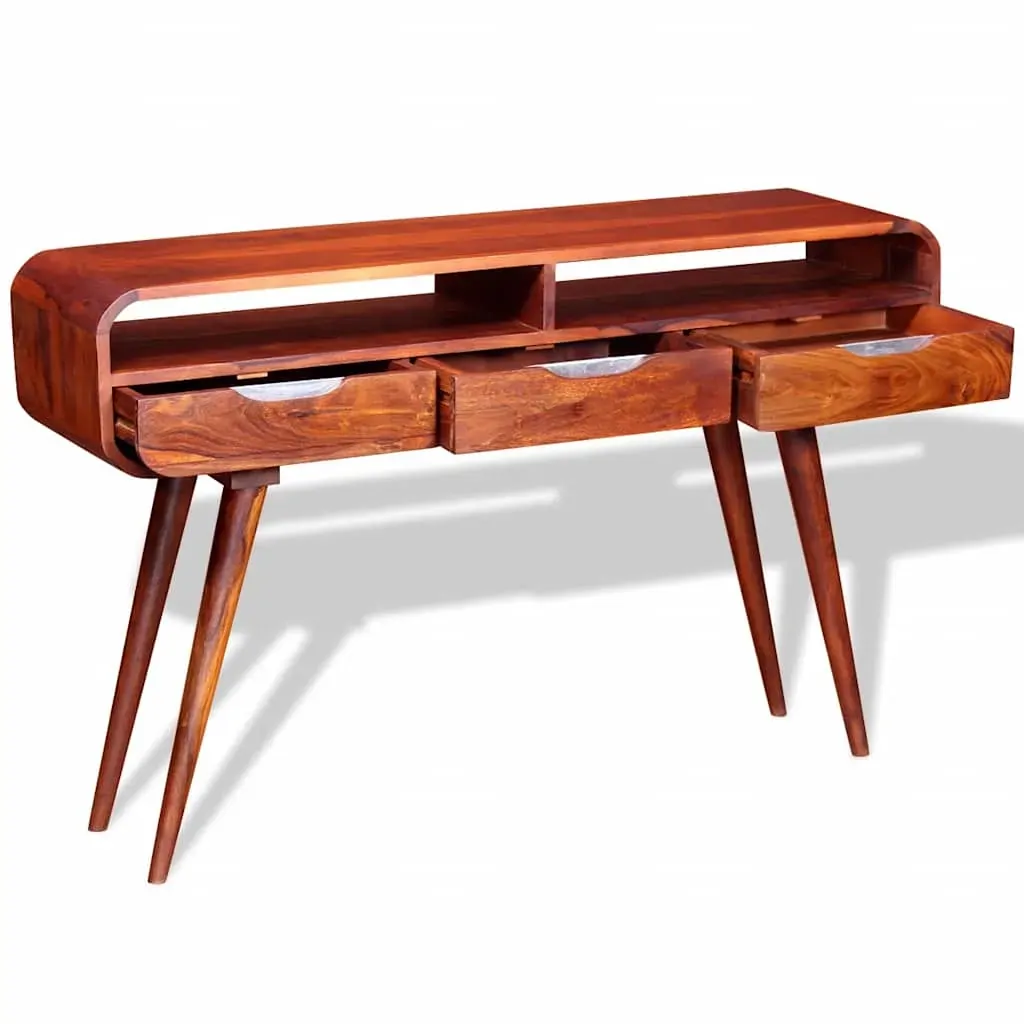 Console Table Solid Acacia Wood 120x30x75 cm Price
