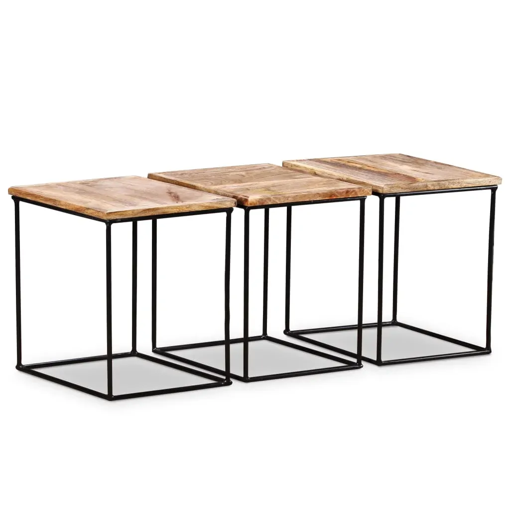 Coffee Table Solid Mango Wood 56x48x40 cm Price