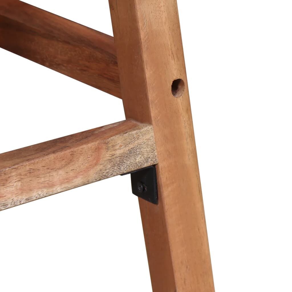 Bar Stools 2 pcs Solid Acacia Wood Price