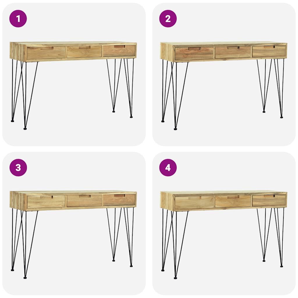 Console Table 120x35x76 cm Solid Teak Price
