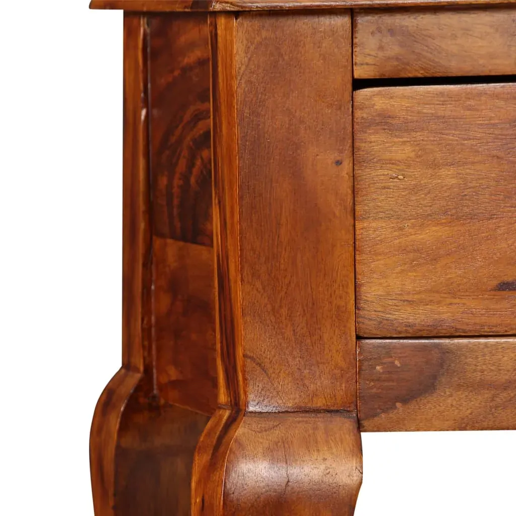 Console Table Solid Acacia Wood 90x32x76 cm Price