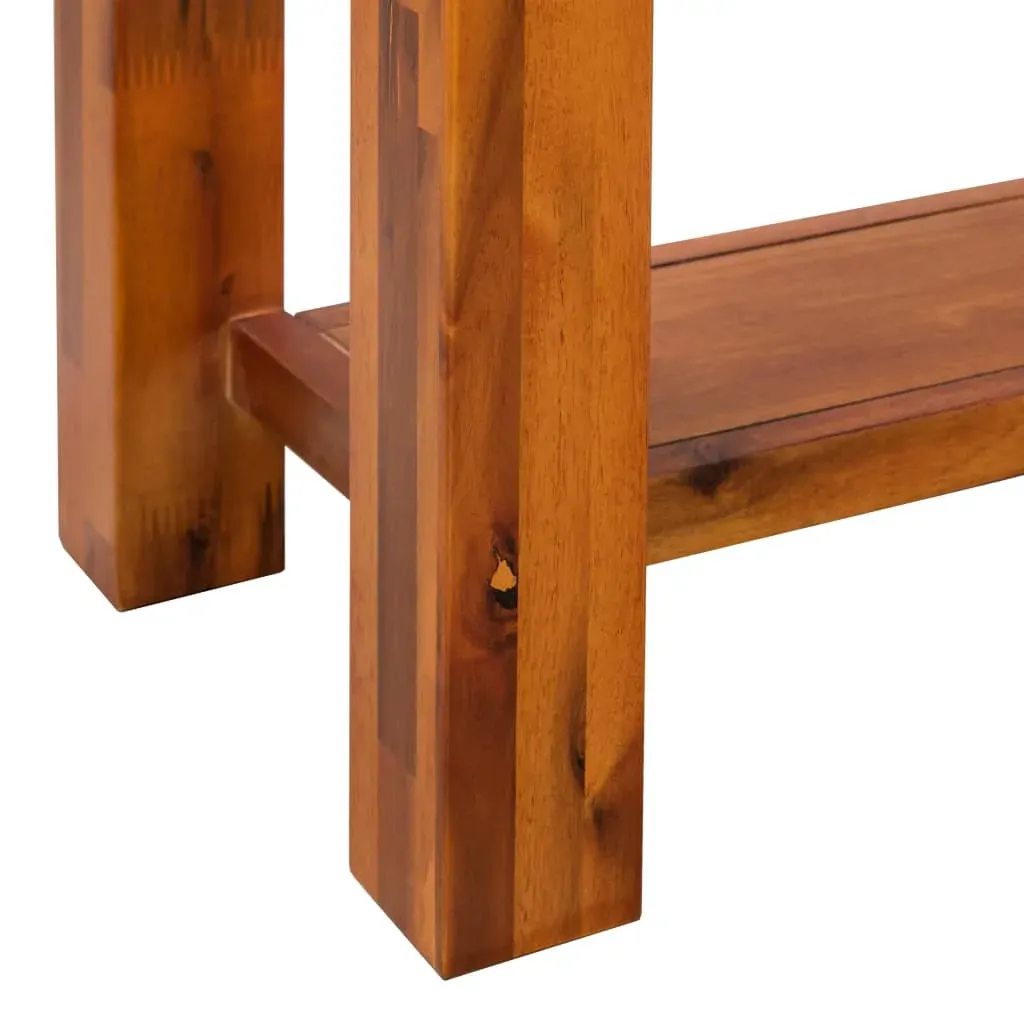 Console Table Solid Acacia Wood 86x30x75 cm Price