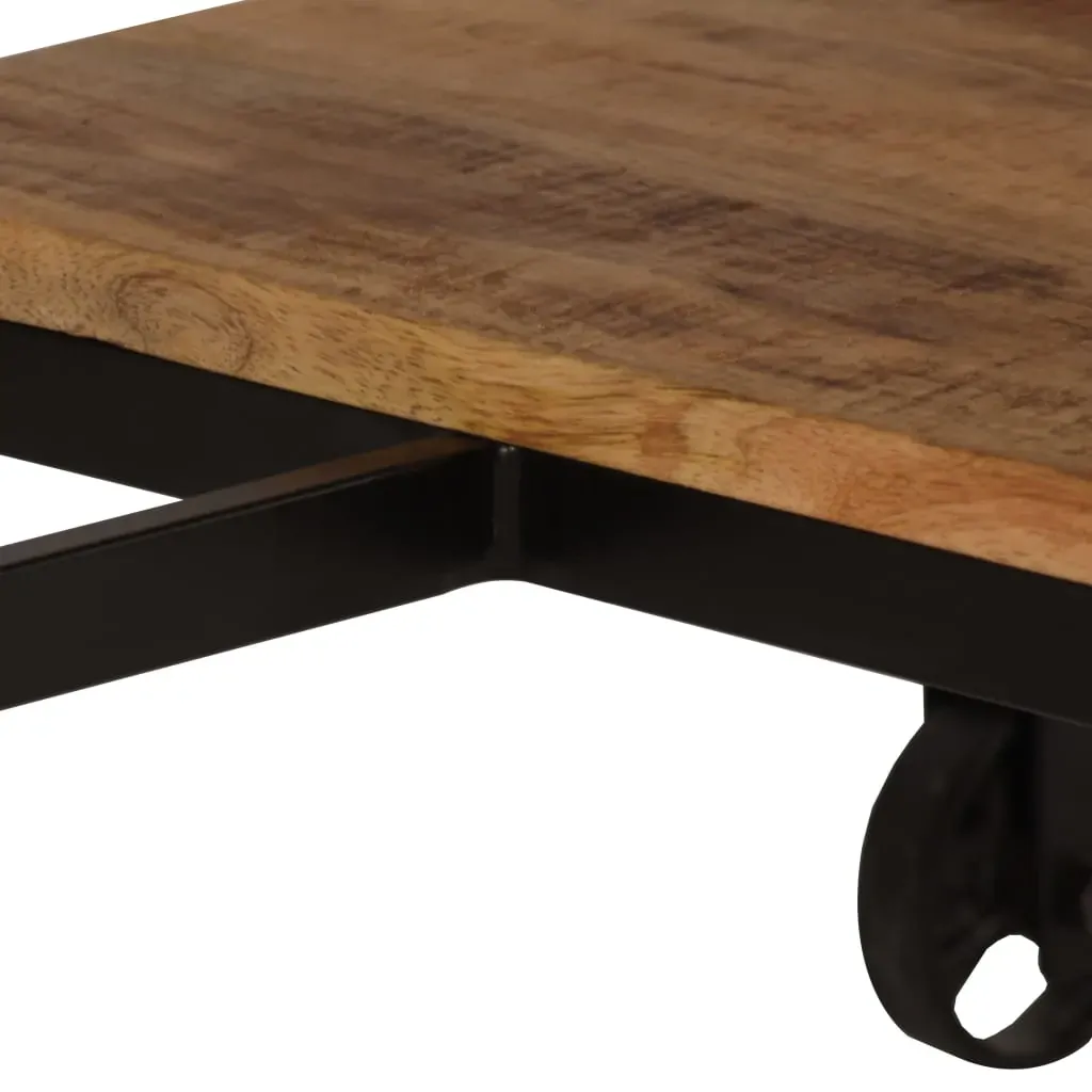 Desk with Folding Stool Solid Mango Wood 115x50x76 cm Price