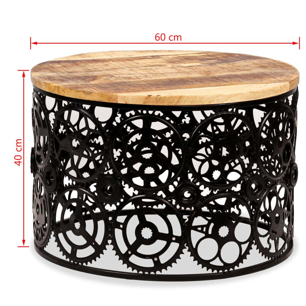 Coffee Table Solid Mango Wood 60x40 cm Price