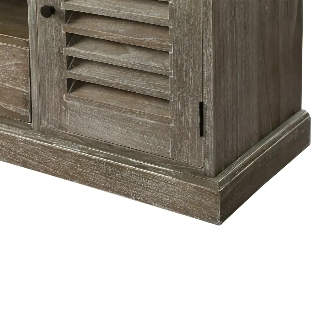 TV Cabinet Solid Mindi Wood 145x35x60 cm Price