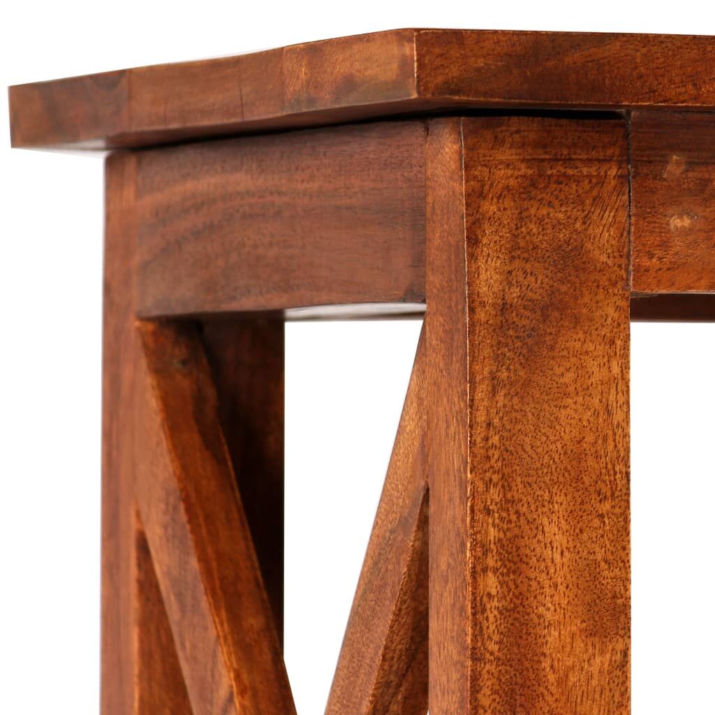 Bookshelf Solid Acacia Wood Honey Finish 60x30x160 cm Price