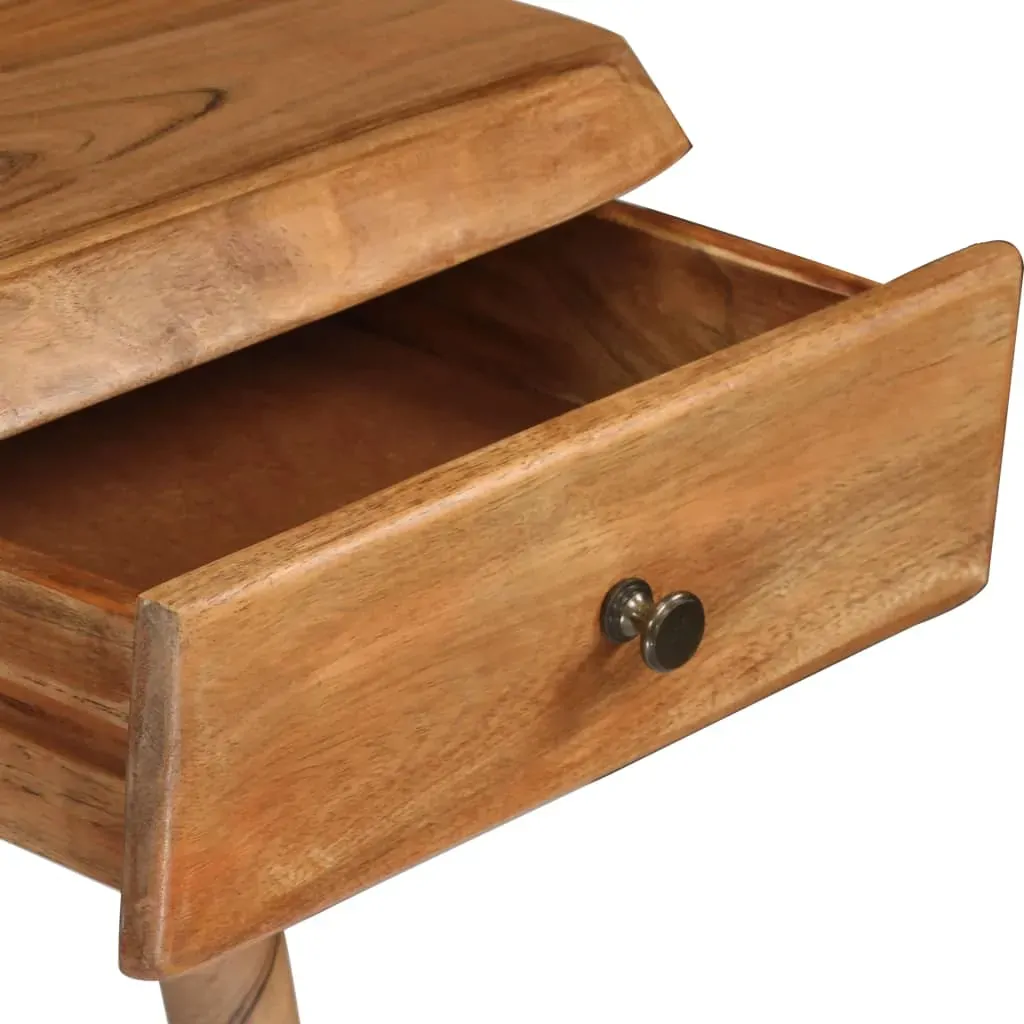 Writing Table Solid Acacia Wood 110x50x76 cm Price
