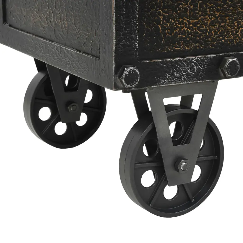 Storage Bench 80.5x41x50 cm Solid Wood and Artificial Leather Price