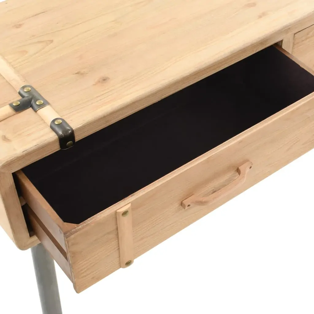 Console Table Solid Fir Wood 115x40.5x76 cm Price