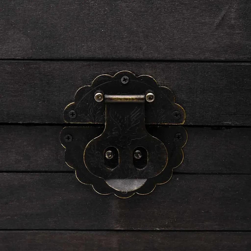 Storage Chest Solid Wood Vintage Style 120x30x40 cm Price