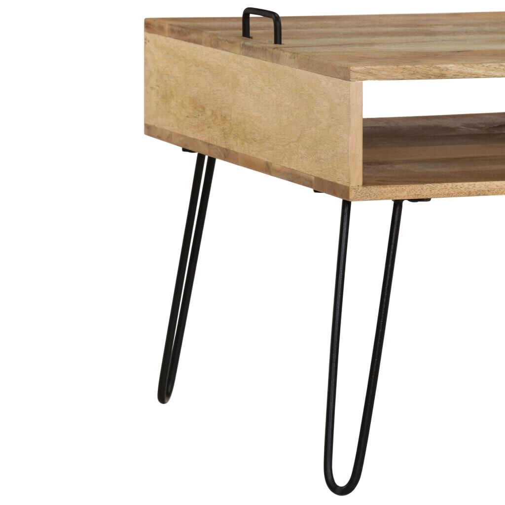 TV Stand Solid Mango Wood 110x35x45 cm Price