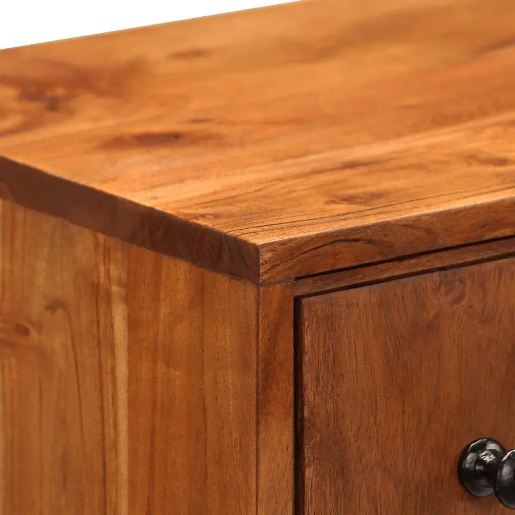 Chest of Drawers 60x30x75 cm Solid Acacia Wood Price
