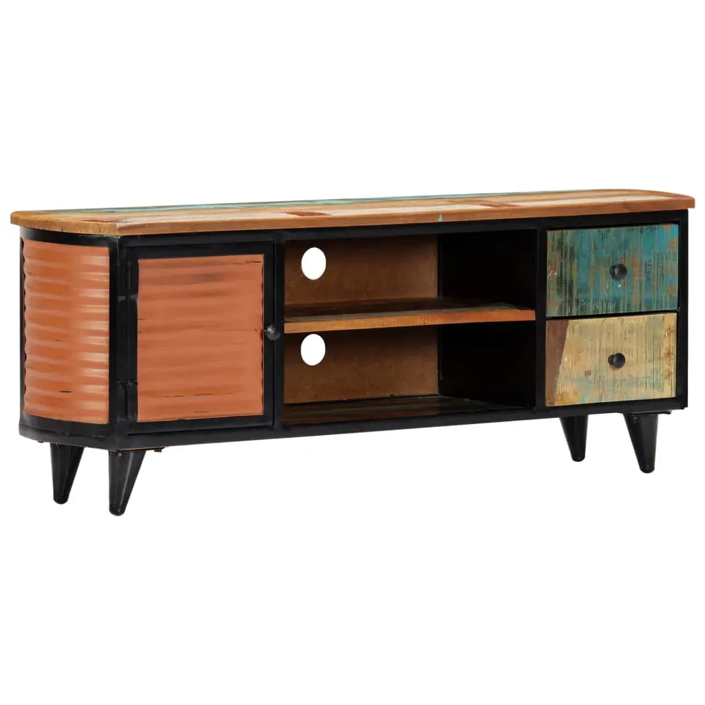 TV Cabinet 120x30x45 cm Solid Reclaimed Wood Price