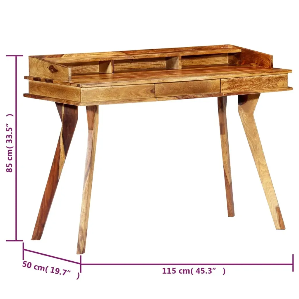 Writing Desk 115x50x85 cm Solid Acacia Wood Price