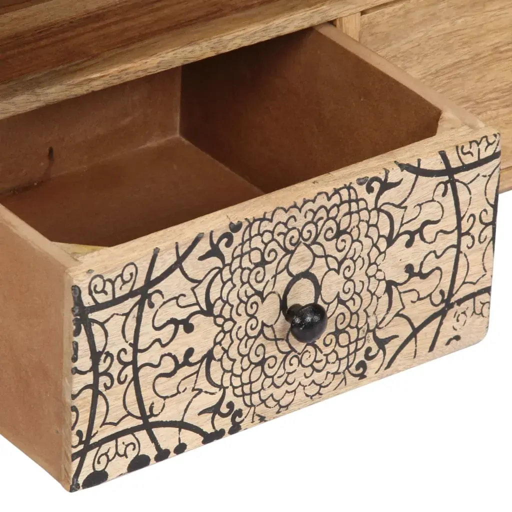 TV Cabinet 140x30x40 cm Solid Mango Wood Price