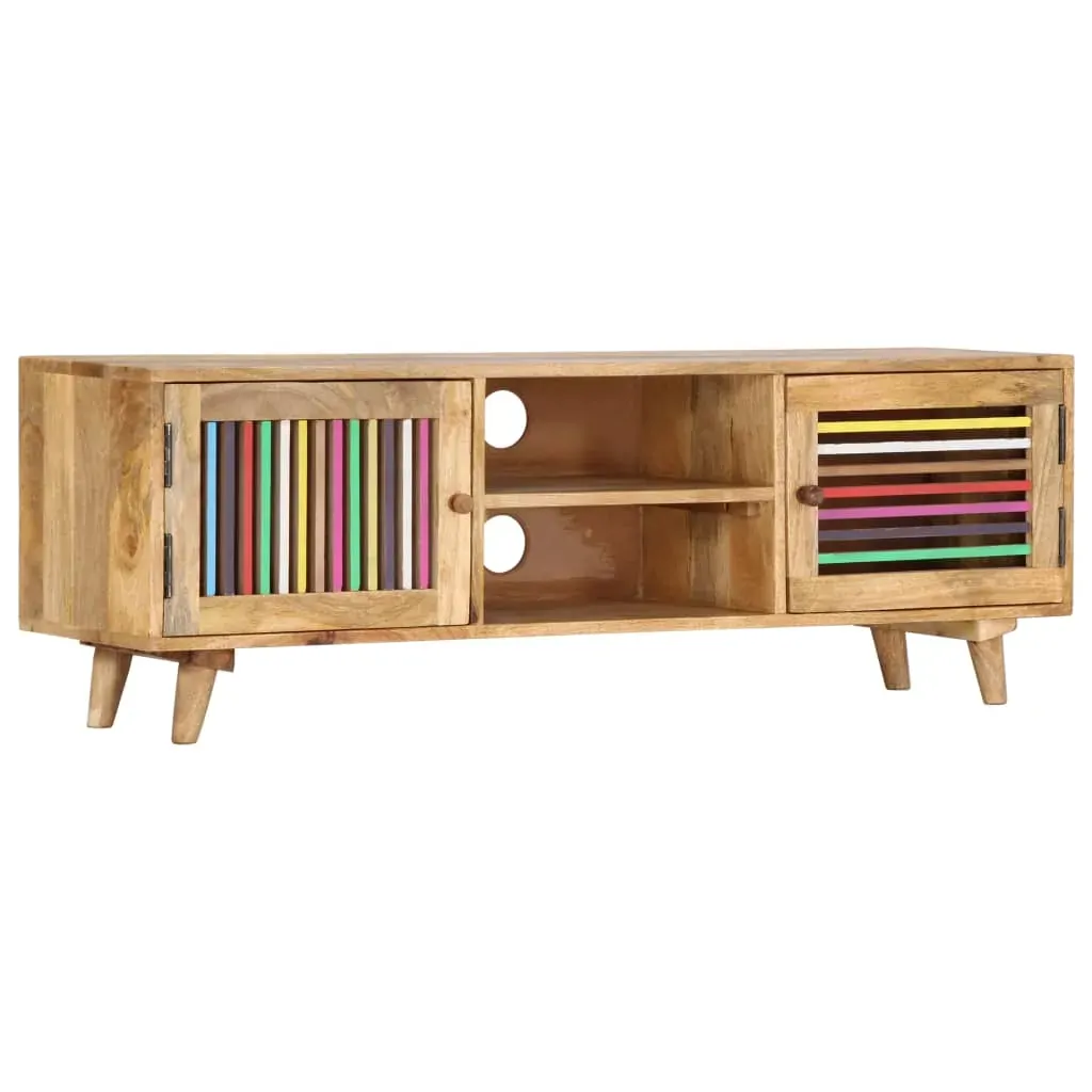 TV Cabinet 120x30x40 cm Solid Mango Wood Price
