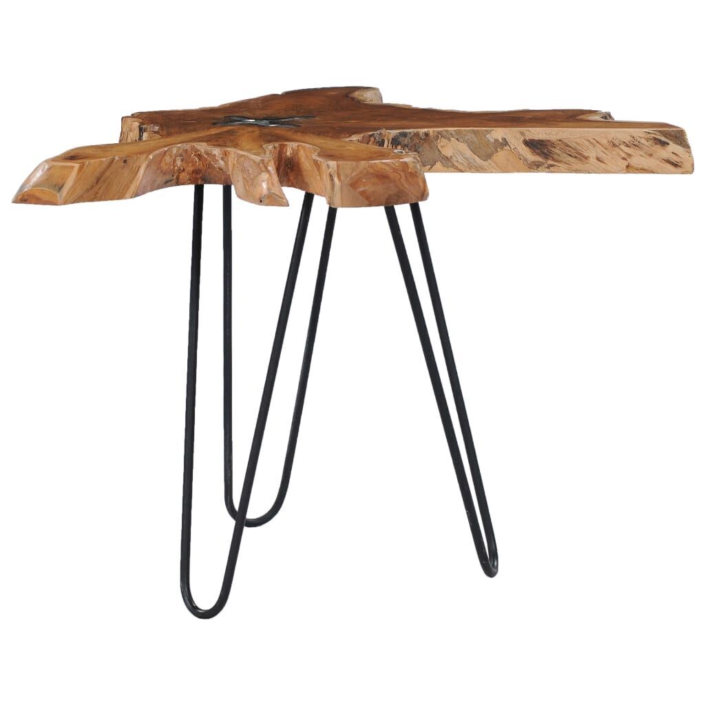 Coffee Table 70x45 cm Solid Teak Wood and Polyresin Price
