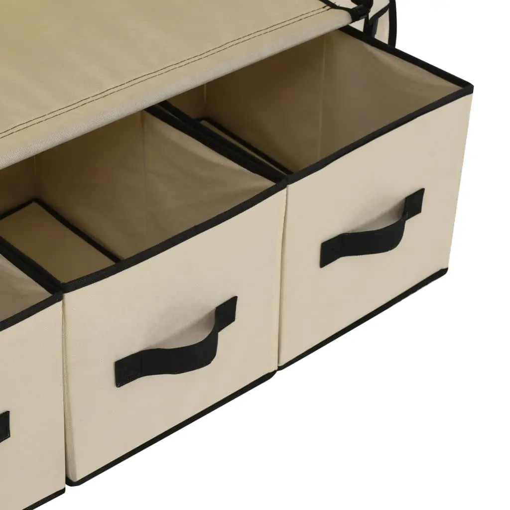 Wardrobe Cream 87x49x159 cm Fabric Price