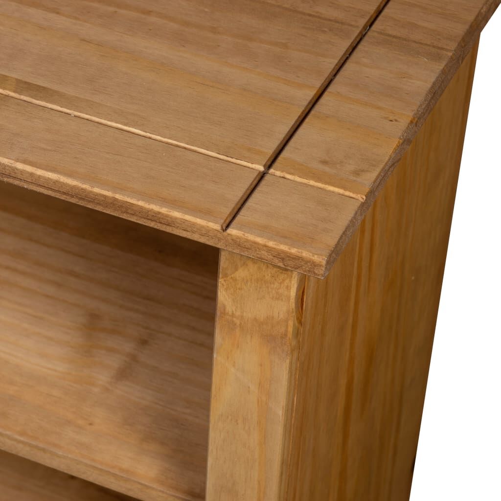 Bookcase 80x35x110 cm Solid Pine Wood Panama Range Price
