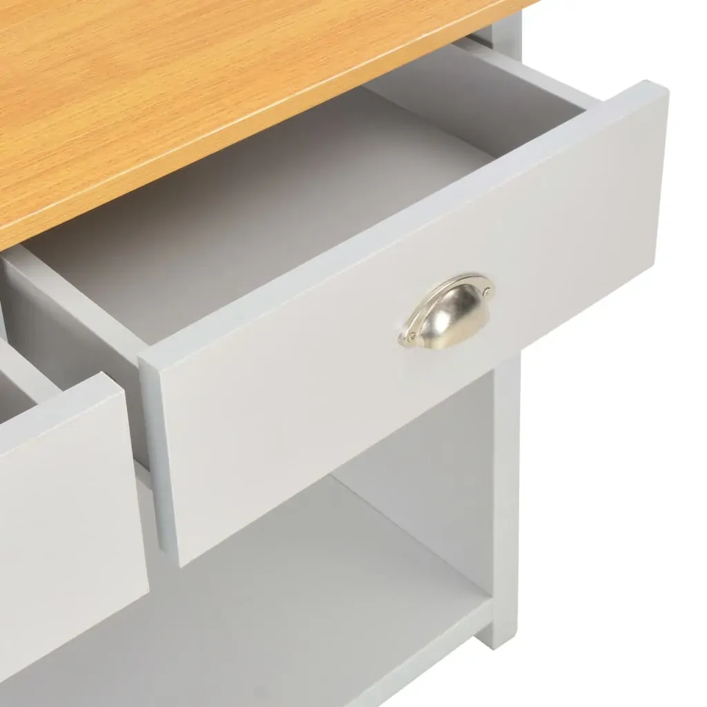 Console Table Grey 97x35x76 cm Price