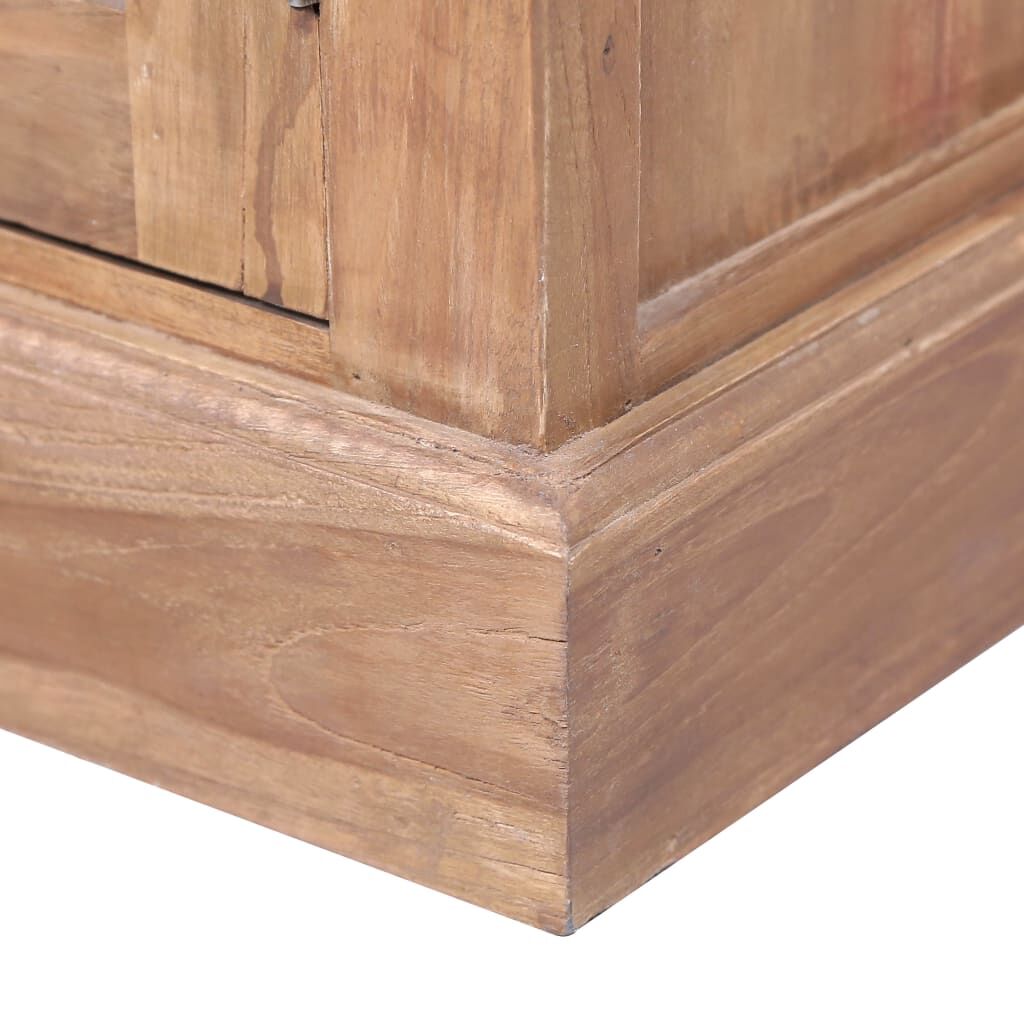 Side Cabinet 65x30x75 cm Solid Teak Price