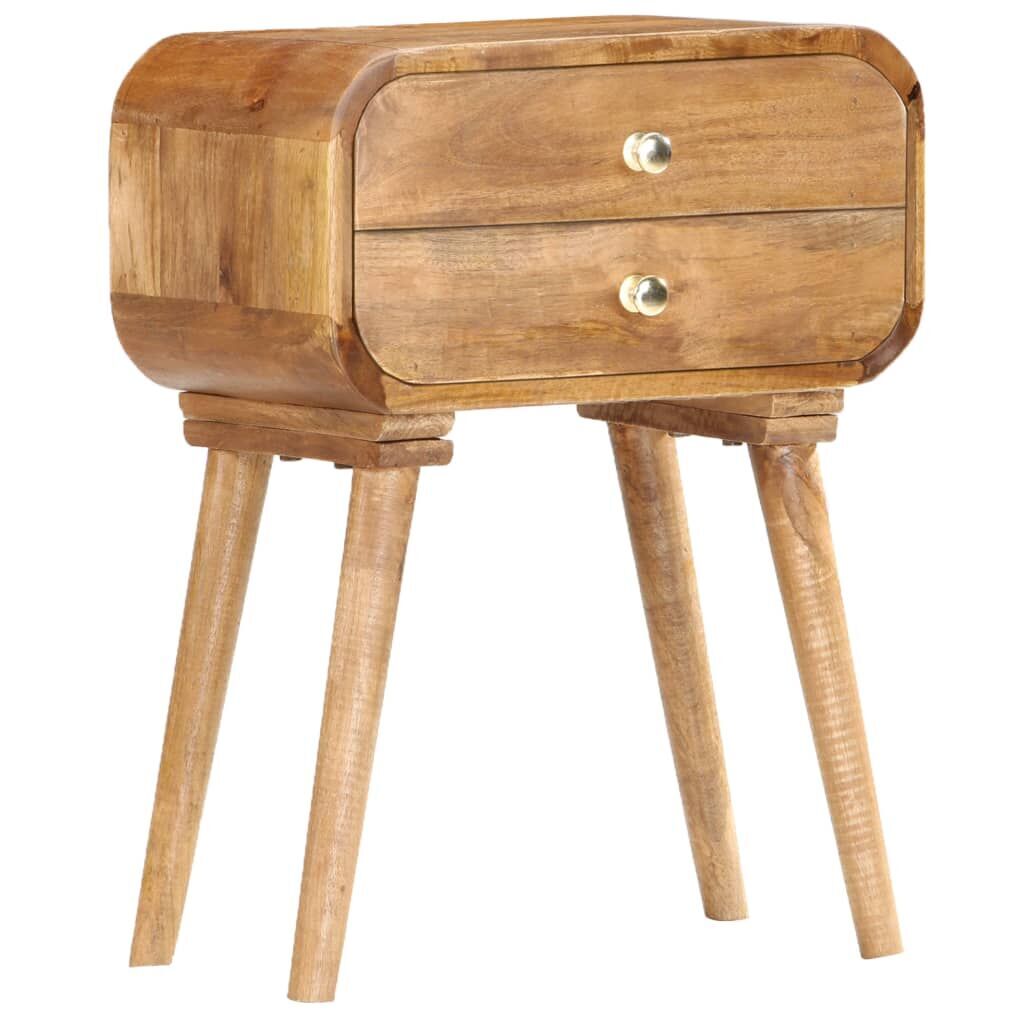 Bedside Cabinet 43x30x58 cm Solid Mango Wood Price