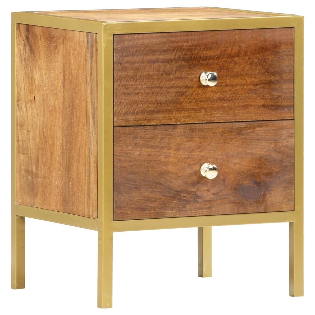 Bedside Cabinet 40x35x50 cm Solid Mango Wood Price