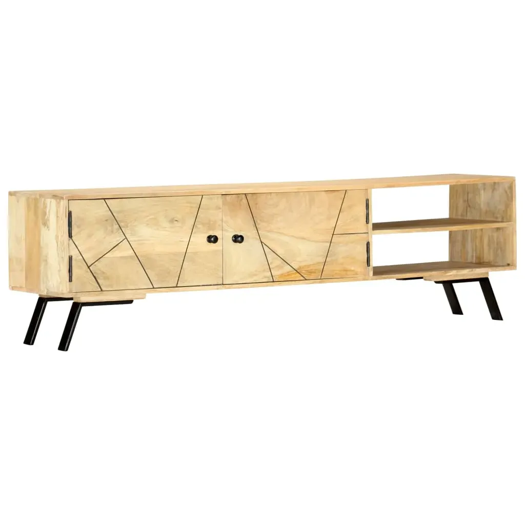 TV Cabinet 140x30x40 cm Solid Mango Wood Price