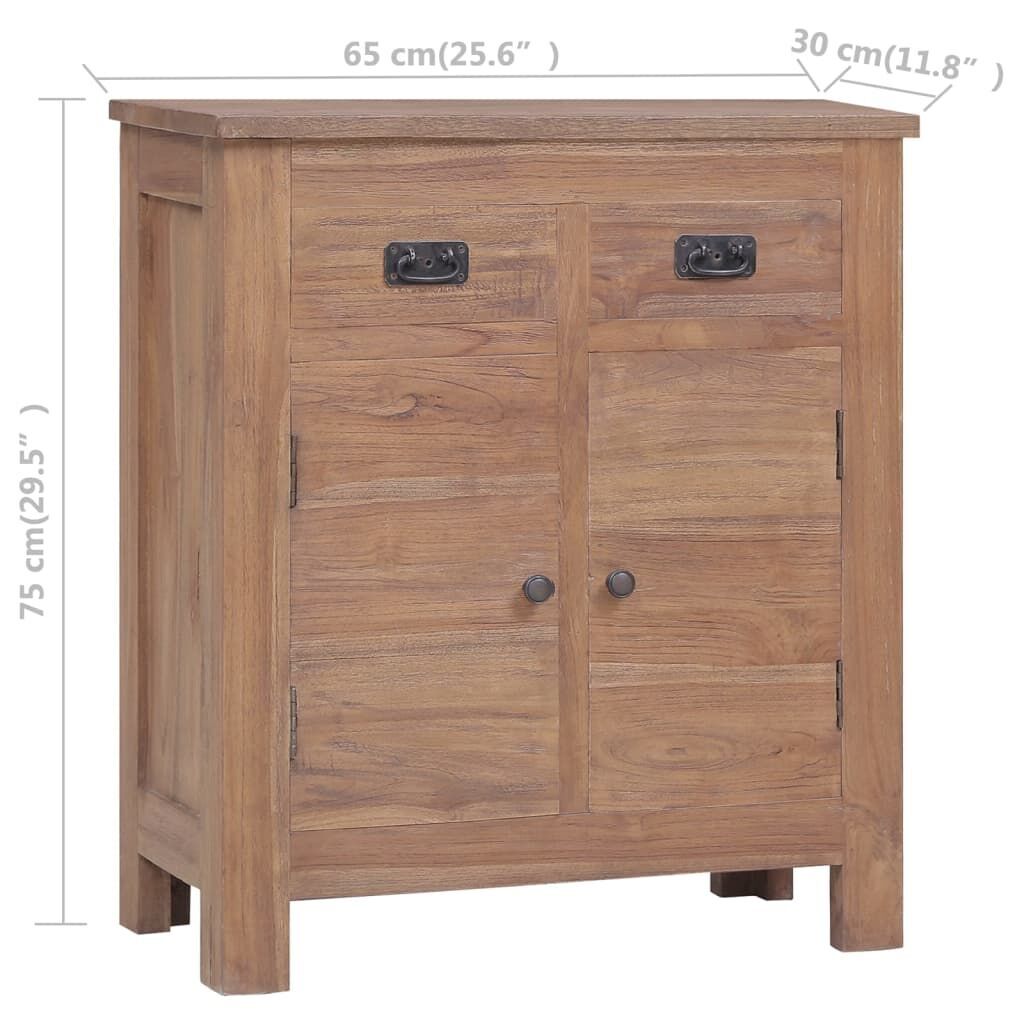Sideboard 65x30x75 cm Solid Teak Wood Price