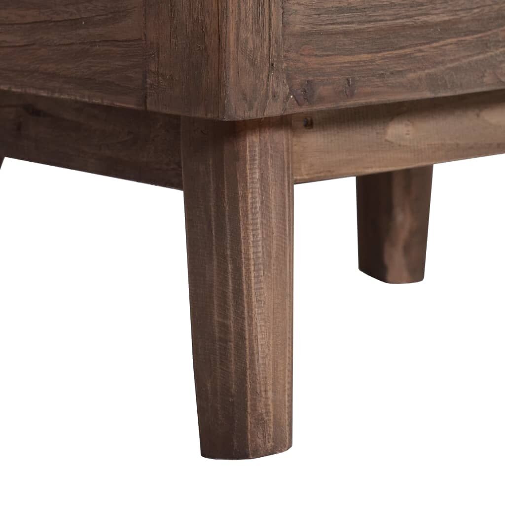 Sideboard with 5 Drawers 40x30x100 cm Solid Teak Wood Price