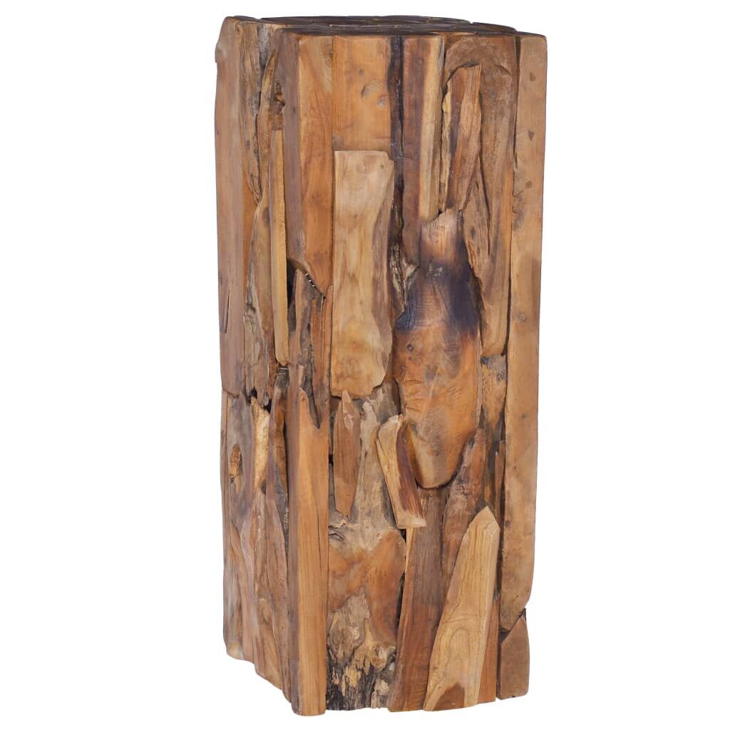 Side Table 30x30x80 cm Solid Teak Wood Price
