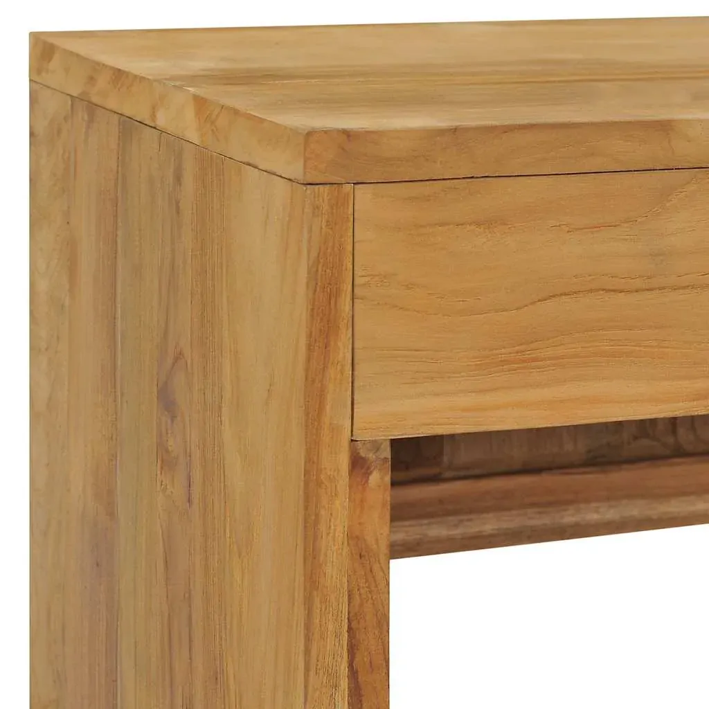TV Cabinet 100x35x45 cm Solid Teak Wood Price