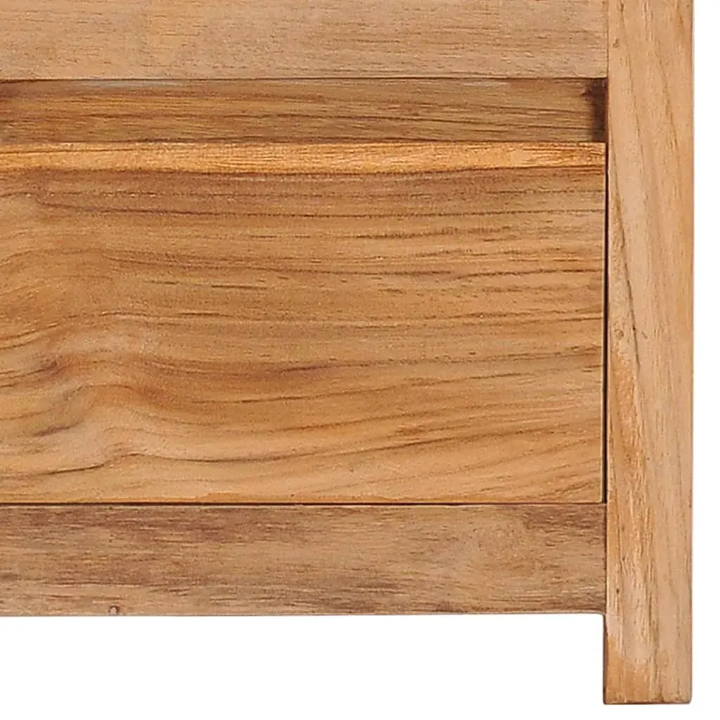 TV Cabinet 100x30x35 cm Solid Teak Wood Price