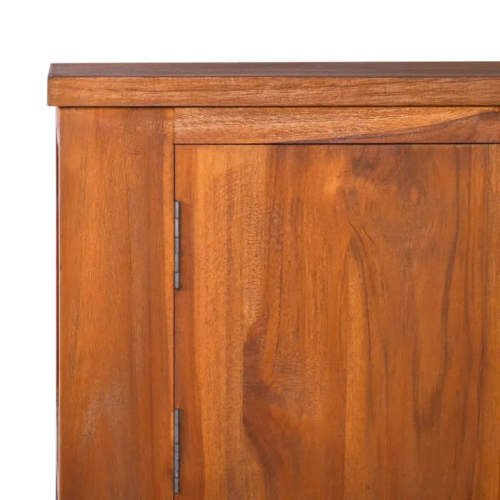 TV Cabinet 110x30x40 cm Solid Teak Wood Price