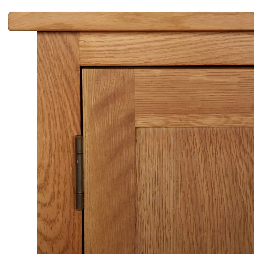 Cupboard 70x35x75 cm Solid Oak Wood Price