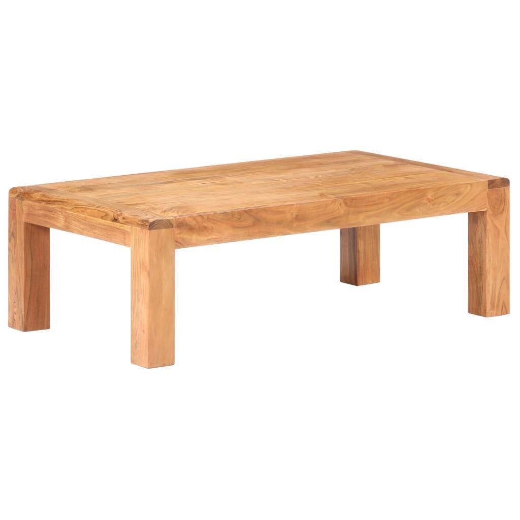 Coffee Table 110x60x35 cm Solid Acacia Wood in Honey Finish Price