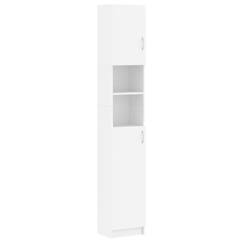 Washing Machine Cabinet Set White Engineered Wood Price