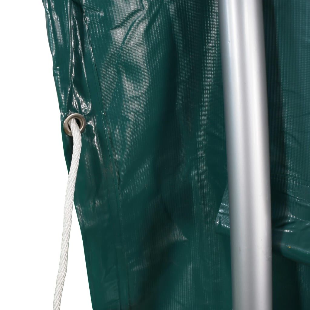 Livestock Tent PVC 3.7x3.7 m Green Price