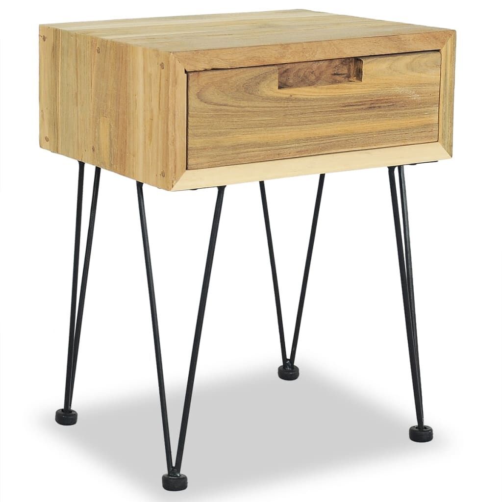 Bedside Cabinets 2 pcs 40x30x50 cm Solid Teak Price